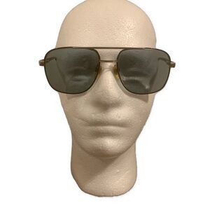Zimco Hendrick Unisex Vintage Black Silver Metal Aviator Sunglasses #25